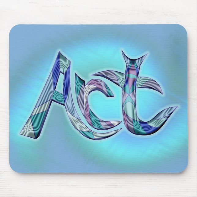 Mousepad Arte a palavra (Frente)