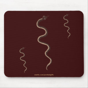 Mousepad Arte Aboriginal do Deserto Cobra