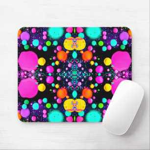 Mousepad arte abstrata brilhante