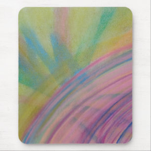 Mousepad Arte abstrata colorida única P9