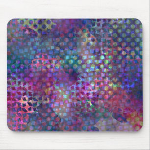 Mousepad Arte abstrata colorido de Digitas
