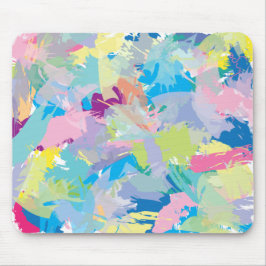 Mousepad Arte abstrata moderna e elegante, tapete de mesa c