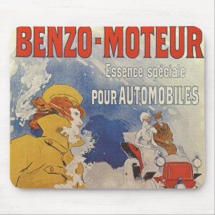 Mousepad Arte Antiga Modernista, Benzo Moteur por Jules Che