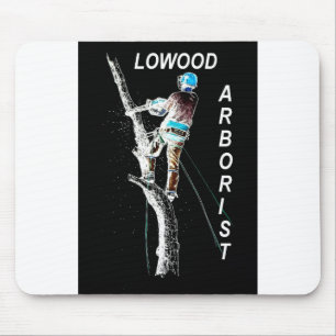 Mousepad Arte Arborista Árvore Cirurgiã Chainsaw Paisaw