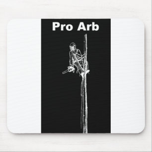 Mousepad Arte Arborista Árvore Cirurgiã Chainsaw Paisaw