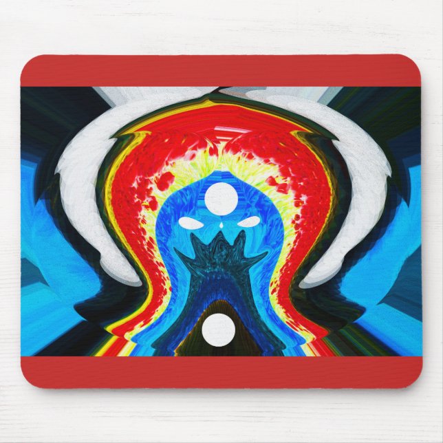 Mousepad Arte assombrada (Frente)