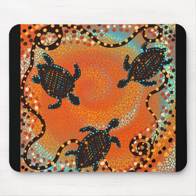 MOUSEPAD ARTE AUSTRÁLIA   (Frente)
