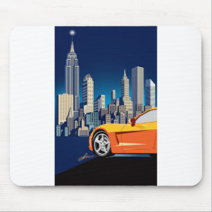 MOUSEPAD ARTE AUTOMÓVEL DE VETTE ELEGANTE