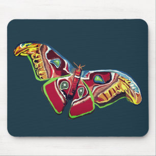 Mousepad Arte Colorida da Borboleta