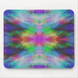 Mousepad Arte Colorida no Estilo Tie Dye