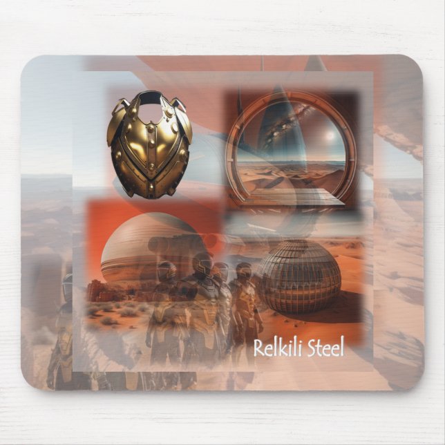 Mousepad Arte da Capa de Relkili Steel (Frente)
