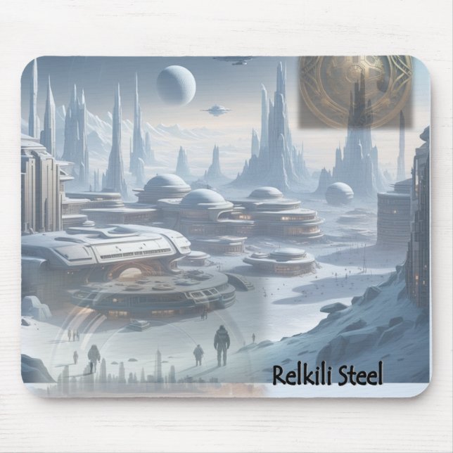 Mousepad Arte da Capa do Relkili Steel (Frente)