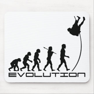 Mousepad Arte da evolução do esporte do Vault de pólo