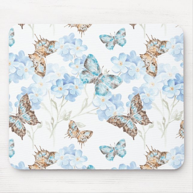 Mousepad Arte de Borboleta Pintada (Frente)