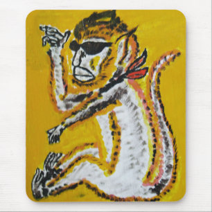 Mousepad Arte de Circo Macaco