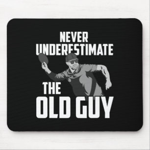 Mousepad Arte de Disc Golf para Homens Pai Amante de Disc G