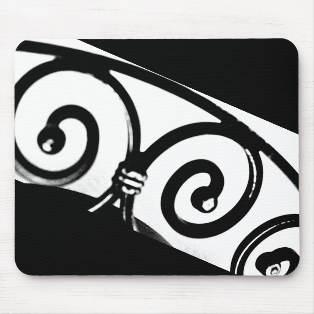 Mousepad Arte de Ferro Curva (Frente)
