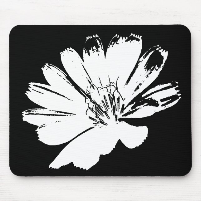 Mousepad Arte de Flor Retroativa (Frente)