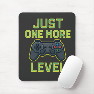 Mousepad Arte de Jogador de Mais Um Nível