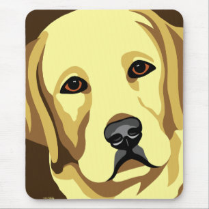 Mousepad Arte de labrador retriever