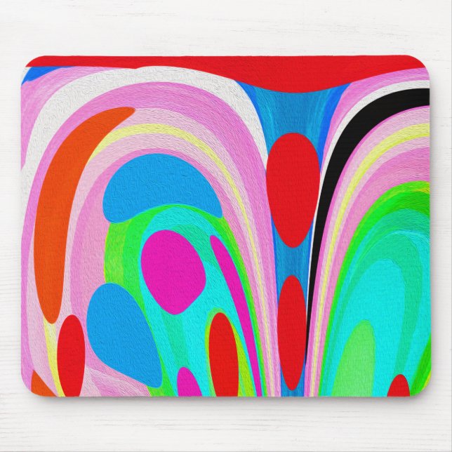 Mousepad Arte de momentos alegres (Frente)