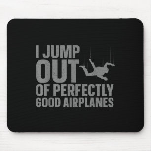 Mousepad Arte de Paraquedismo para Homens e Mulheres Paraqu