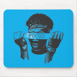 Mousepad Arte de Rua Motivacional com Venda de Foco Ilustra