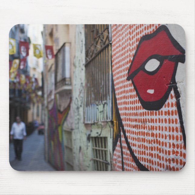 Mousepad Arte de rua na rua Calle de la Libertad (Frente)