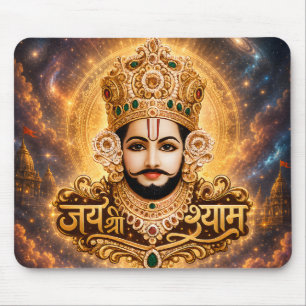 Mousepad Arte Devocional Jai Shri Khatu Shyam Ji
