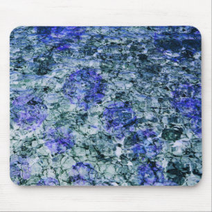 Mousepad Arte digital sobre fundo abstrato de cor azul