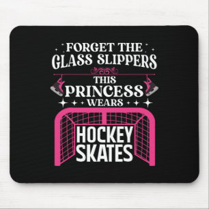 Mousepad Arte Diversão De Hóquei No Gelo Para Mulheres Jogo