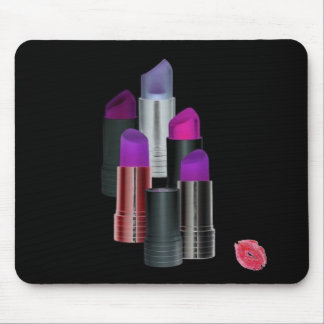 Mousepad Arte do batom selada com um beijo…