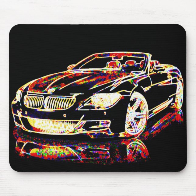 Mousepad Arte do carro (Frente)