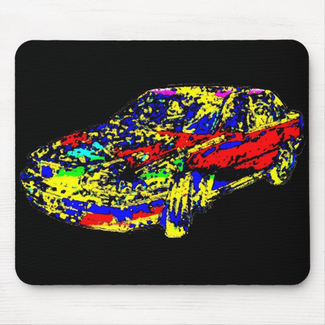 Mousepad Arte do carro (Frente)