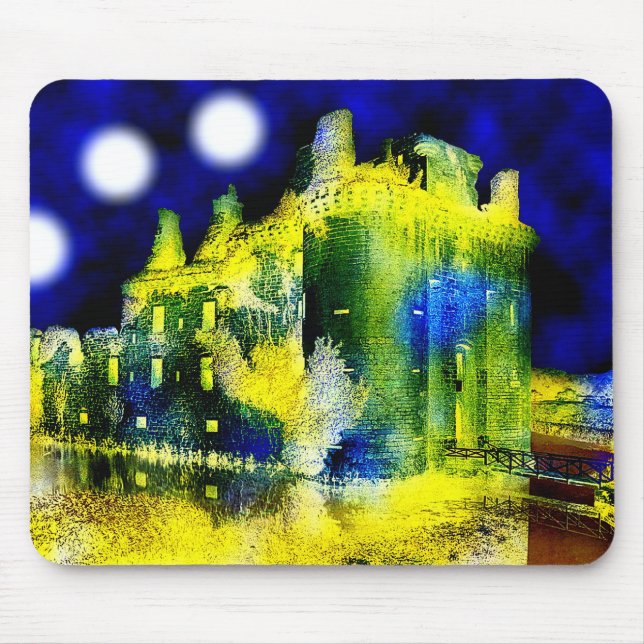 Mousepad Arte do Castelo Assombrado (Frente)