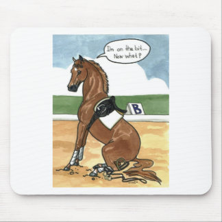 Mousepad Arte do cavalo NO BOCADO agora que