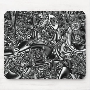 Mousepad Arte do fractal de Sci fi