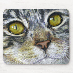 Mousepad Arte do gato - piscamento