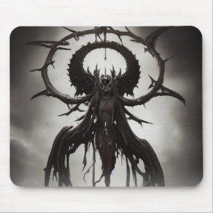 Mousepad Arte do Horror Gótico Escuro: Omen Escuro Horizont