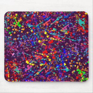 Mousepad Arte do Splatter da pintura da ação