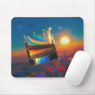 Mousepad Arte do Whisky: No Espaço (Pintura Nº 1)