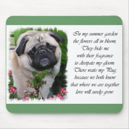 Mousepad Arte dos Amantes de Pug