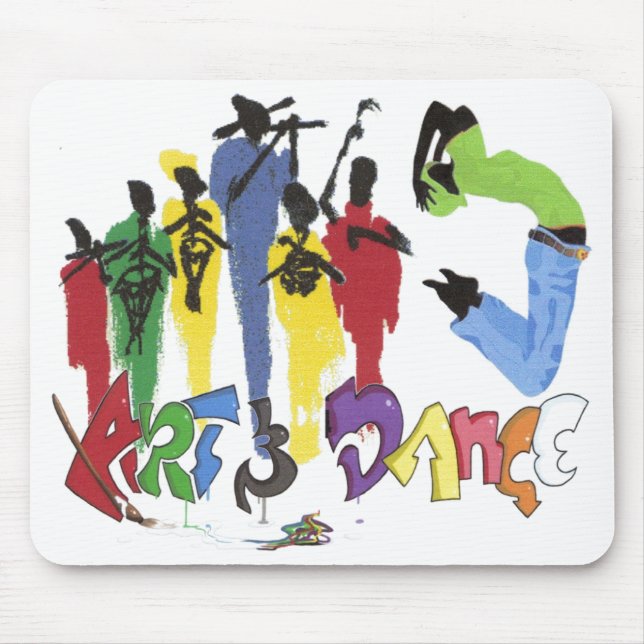 Mousepad arte e dança (Frente)