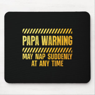 Mousepad Arte engraçada do Papai para o avô dos netos Dia d