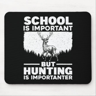 Mousepad Arte Engraçada Para Rapazes Deer Hunter Wildlif