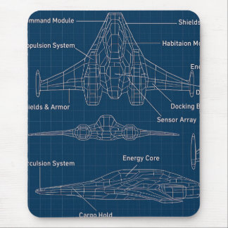 Mousepad "Arte Esquema Futurística"