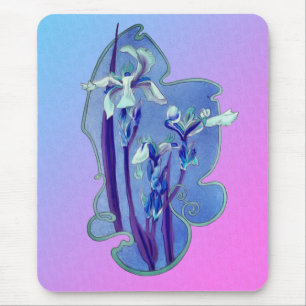 Mousepad Arte Flor Iris