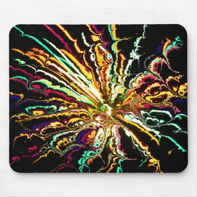 Mousepad Arte Fractal A (Frente)