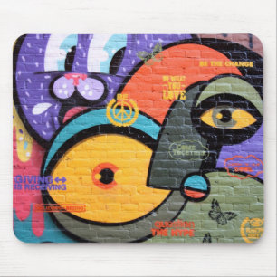 Mousepad Arte-Grafites urbanos da rua