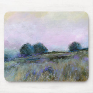 Mousepad Arte Impressionista da Paisagem Puro Azul